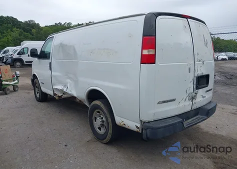 2006 Chevrolet Express Work Van from USA, damaged, VIN 1GCHG35U461201656